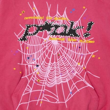 Pink Sp5der Hoodie