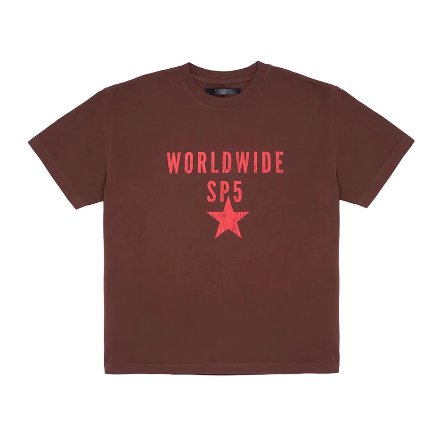 xr:d:DAFpwIp29vg:37,j:2682291343586835397,t:23072619 Sp5der Oversized Worldwide Sp5 Tee Brown
