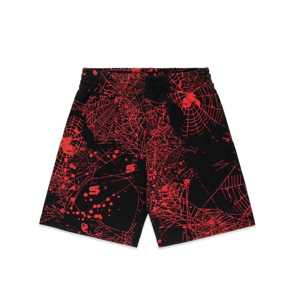 SB002SS25BLK1 Aop Web V2 Sweatshort