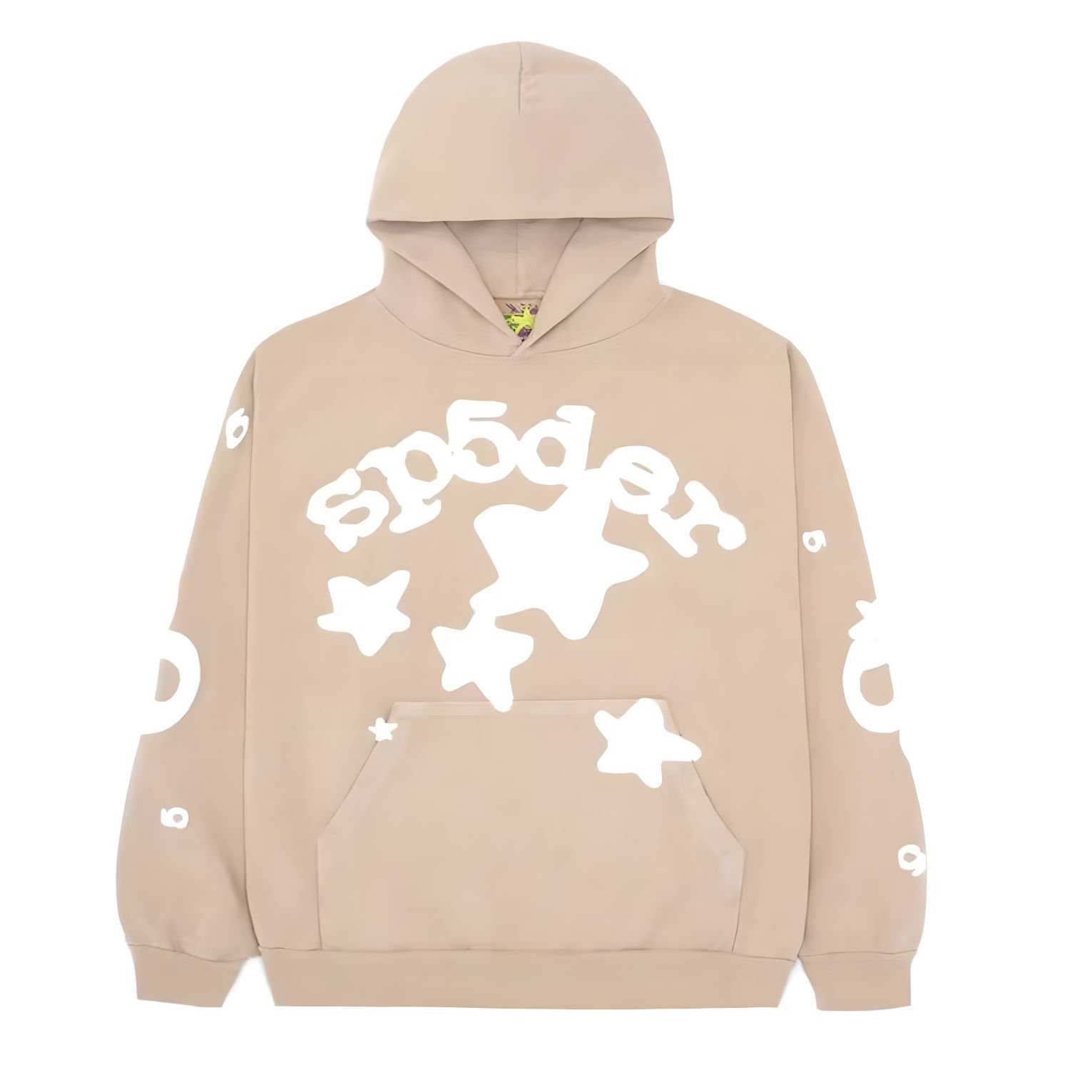 Sp5der-Beluga-Hoodie-Light-Brown (1) Sp5der Beluga Hoodie Light Brown