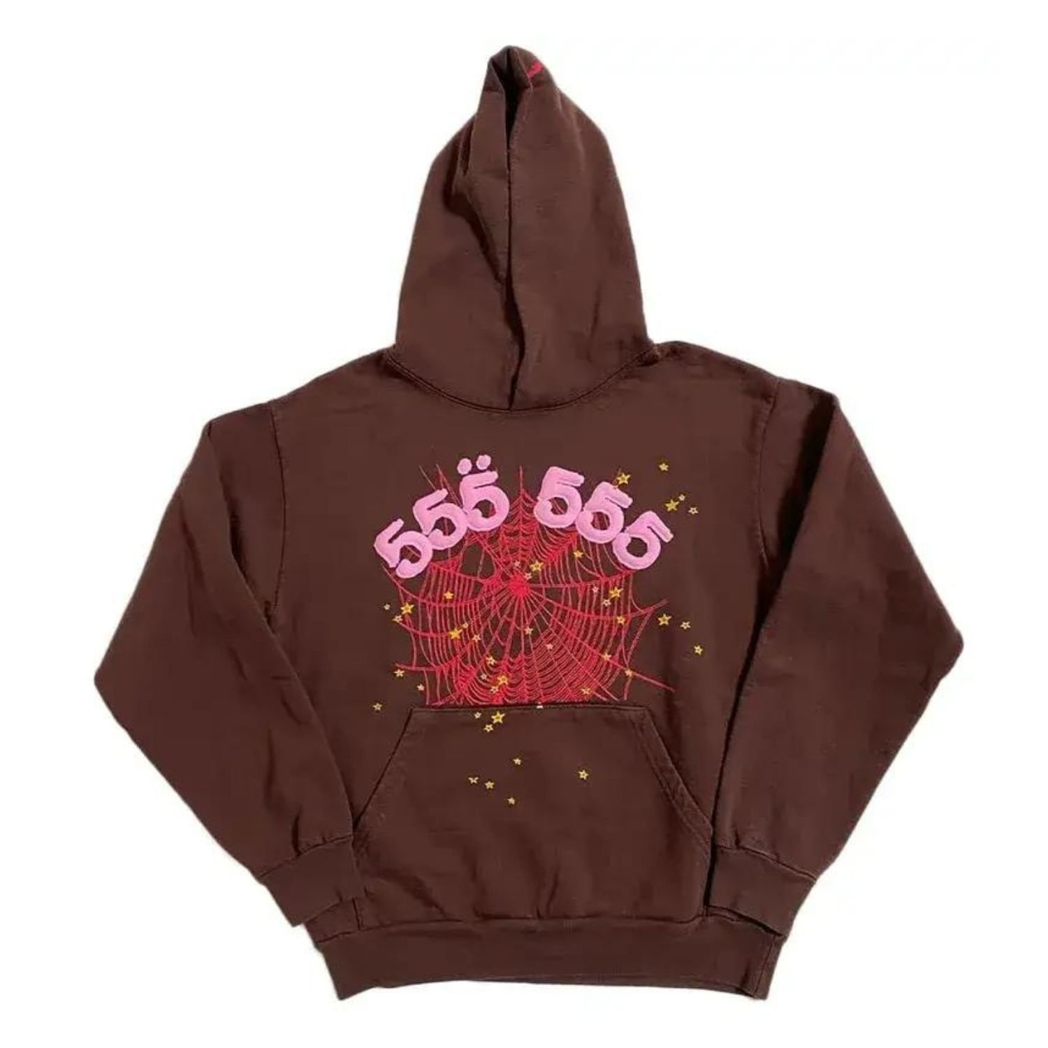xr:d:DAFpwIp29vg:65,j:9010974818840495584,t:23072719 Sp5der Angel Number Hoodie Brown