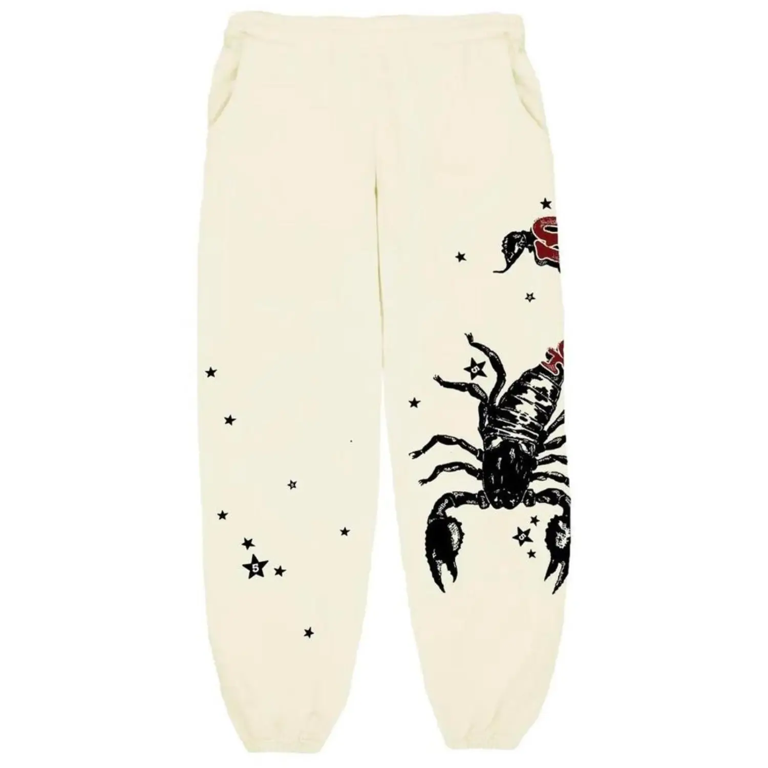 Sp5der x Mariah The Scientist Scorpion Sweatpant Cream Sp5der x Mariah The Scientist Scorpion Sweatpant Cream